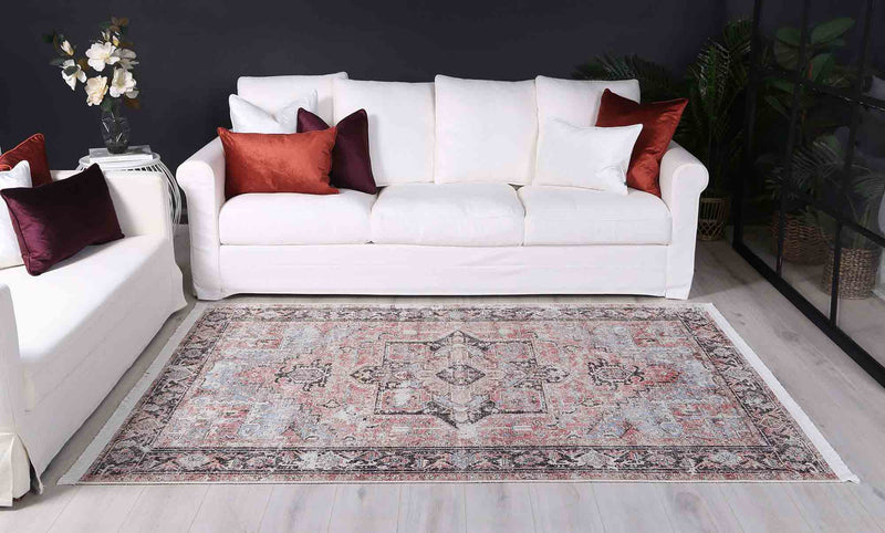 Crowne Waterproof Muted Traditional Rug 280x380 cm Payday Deals