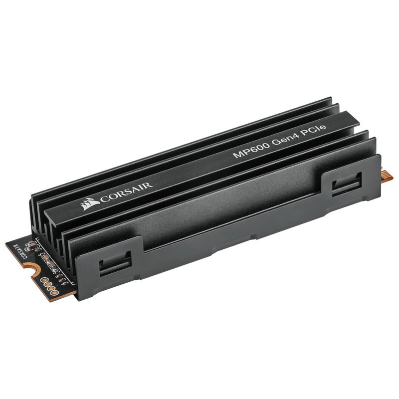 Corsair Force MP600 500GB NVMe PCIex4 Gen4 SSD 4950/2500 MB/s  MTBF with Heatsink AES 256-bit Encryption