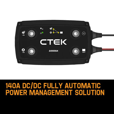 CTEK 20A OFF GRID Battery Charging System w/ D250SA & Digital Display Monitor Payday Deals