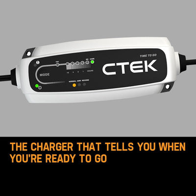CTEK CT5 TIME TO GO Smart Battery Charger Maintainer Car 4WD Motorcycle 12V 5A Payday Deals