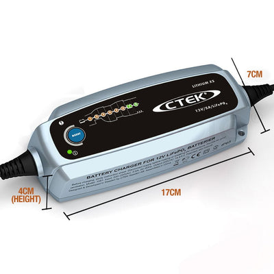CTEK Lithium XS Smart Battery Charger 12V 5A Trickle Motorcycle Car Boat Bike Payday Deals