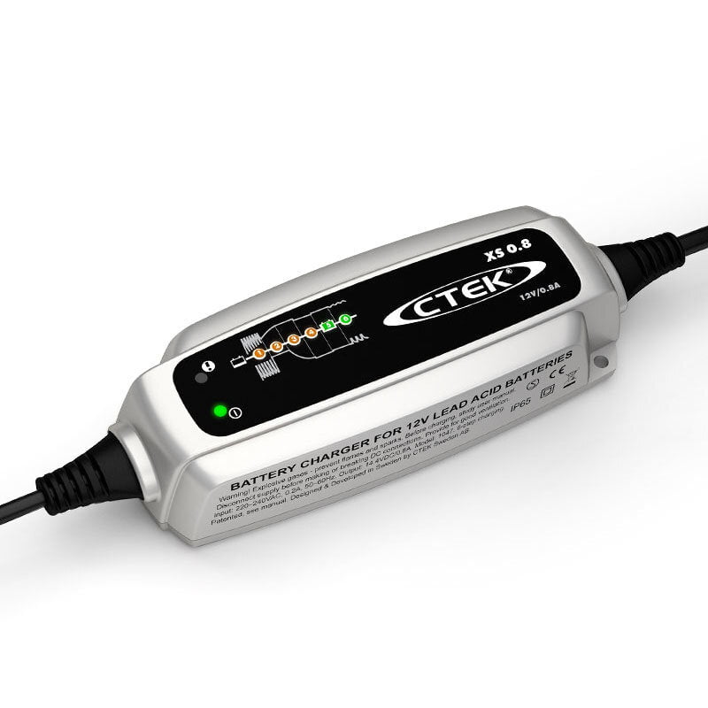 CTEK XS0.8 Model 6 Stage Trickle Smart Battery Charger 12V Bike Car Boat ATV Payday Deals