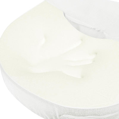 Cuddly Baby Breast Feeding Support Memory Foam Pillow - White