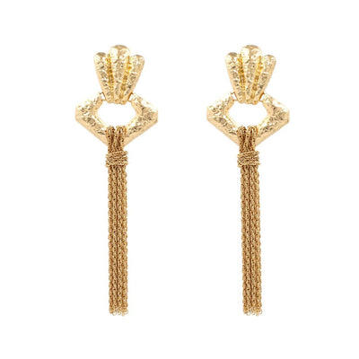 Culturesse Natalii Golden Knot Earrings Payday Deals