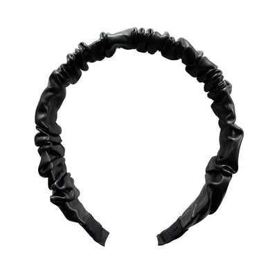 Culturesse Tallulah Scrunched Headband (Black)