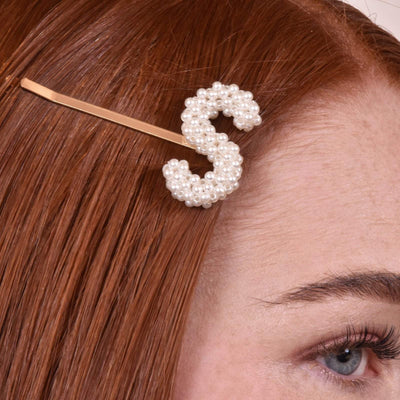 Culturesse The Pearly Letter Hair Clip Payday Deals