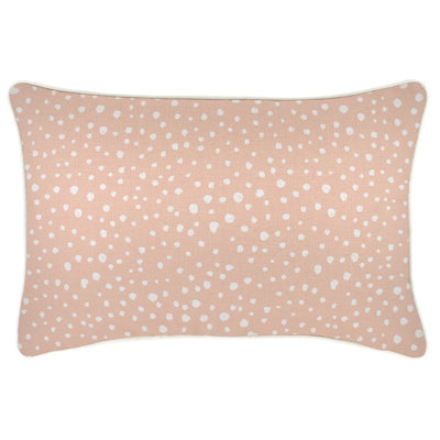 Cushion Cover-With Piping-Lunar Blush-35cm x 50cm Payday Deals