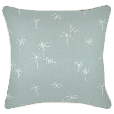 Cushion Cover-With Piping-Palm Cove Seafoam-45cm x 45cm Payday Deals