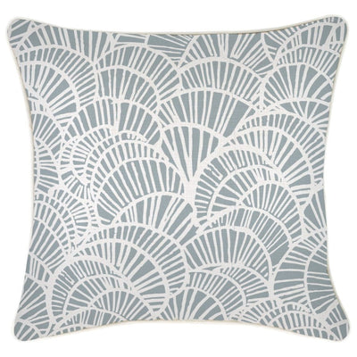 Cushion Cover-With Piping-Positano Smoke-45cm x 45cm Payday Deals
