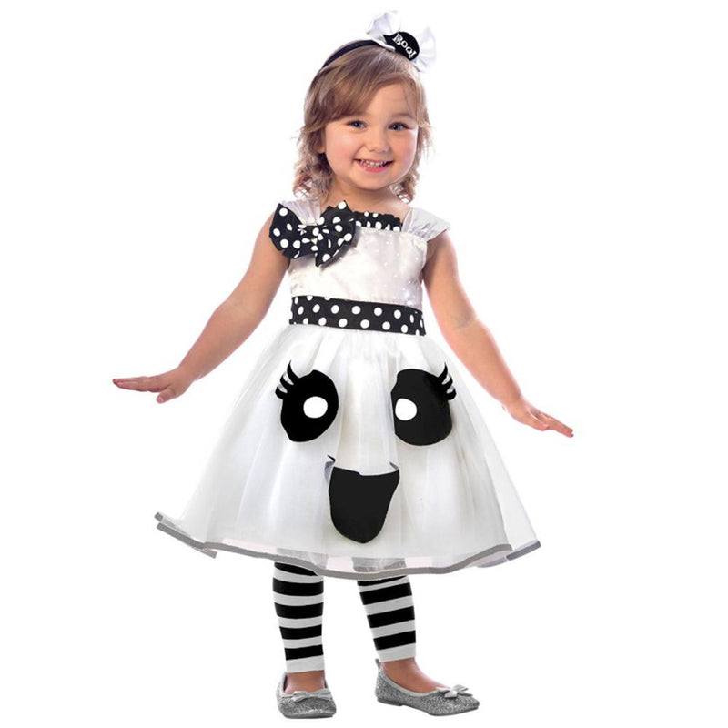 Cute Ghost 3-4 Years Girls Halloween Costume Payday Deals