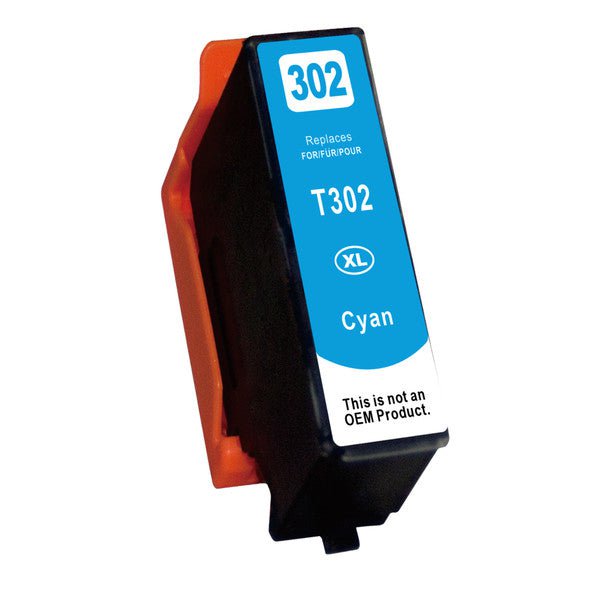 Cyan Compatible Inkjet Cartridge Replacement for 302XL Cyan Payday Deals