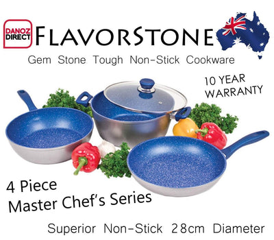 Danoz Flavorstone Master Chef Series 28cm Cookware Set