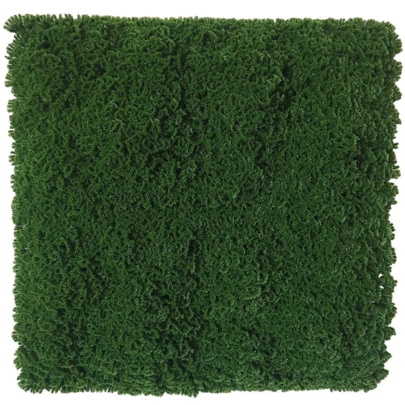 Dark Natural Green Artificial Moss / Green Wall UV Resistant 1m x 1m Payday Deals