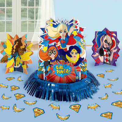 DC Superhero Girls Table Centrepiece Decorations Kit