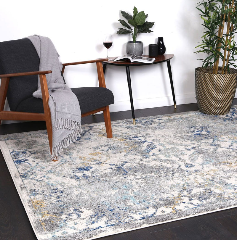 Delicate Blue Green Contemporary Rug 160x230 cm Payday Deals
