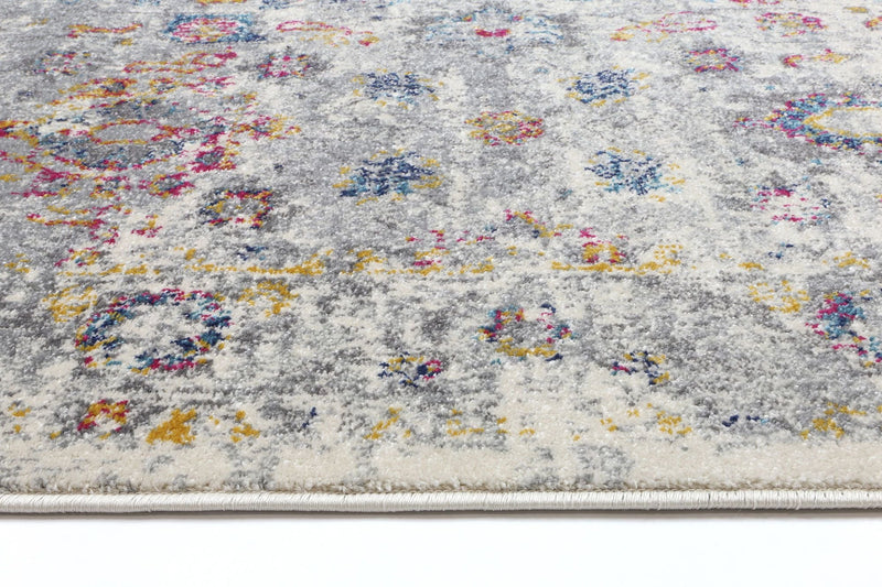 Delicate Multi Grey Traditional Rug 160x230 cm Payday Deals