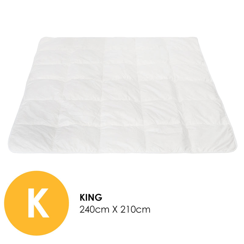Deluxe 260GSM Eco-Silk Touch Quilt - King Payday Deals