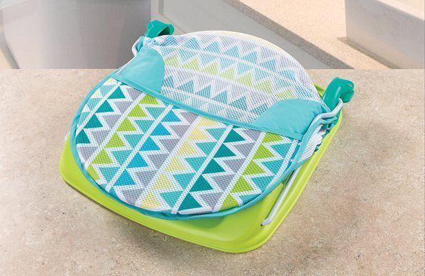 Deluxe Baby Bather - Triangle Stripes