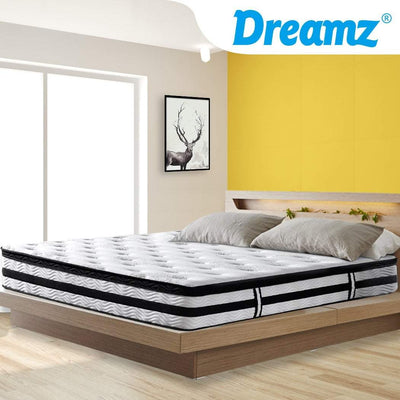 DeramZ 35CM Thickness Euro Top Egg Crate Foam Mattress in Double Size Payday Deals