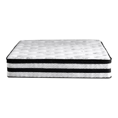 DeramZ 35CM Thickness Euro Top Egg Crate Foam Mattress in King Single Size Payday Deals