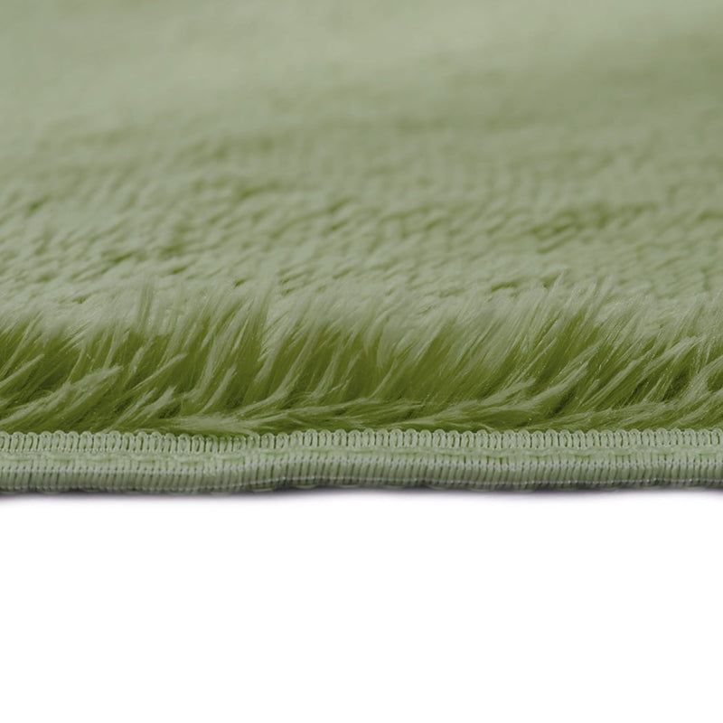 Designer Soft Shag Shaggy Floor Confetti Rug Carpet Home Decor 80x120cm Green Payday Deals