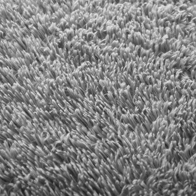 Designer Soft Shag Shaggy Floor Confetti Rug Carpet Home Decor 80x120cm Grey Payday Deals