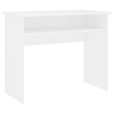 Desk White 90x50x74 cm Engineered Wood Payday Deals