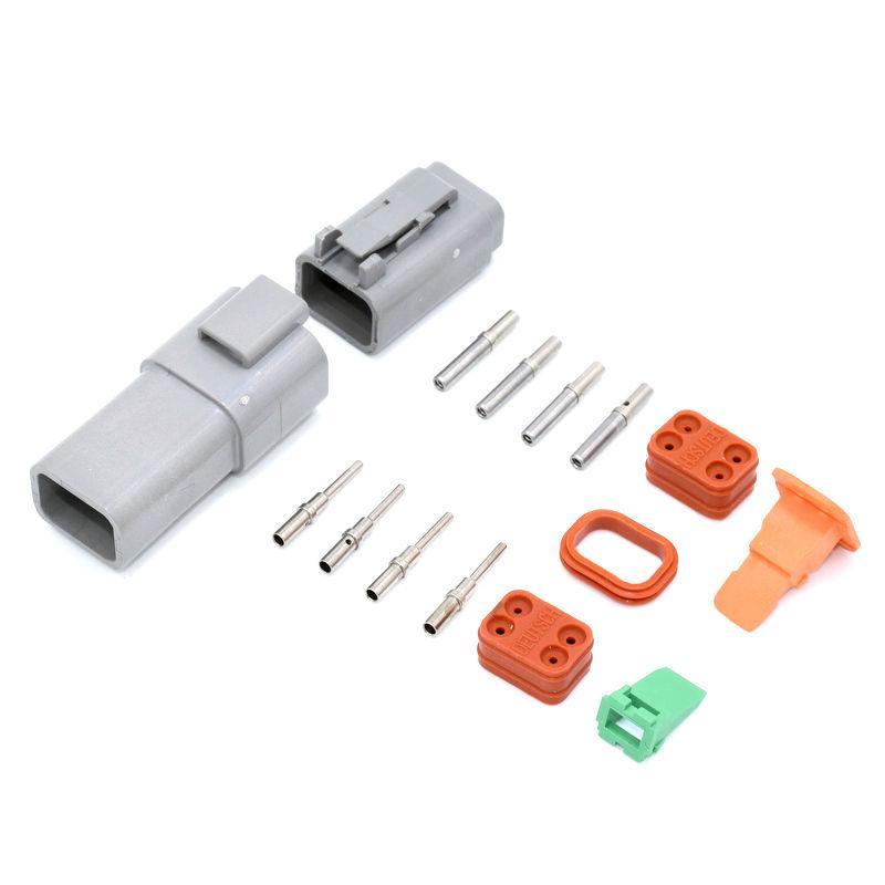 Deutsch DT 4-Way 4 Pin Electrical Connector Plug Kit 