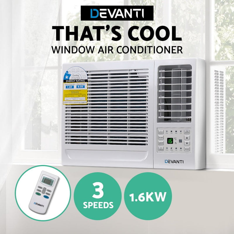 Devanti 1.6kW Window Air Conditioner Payday Deals