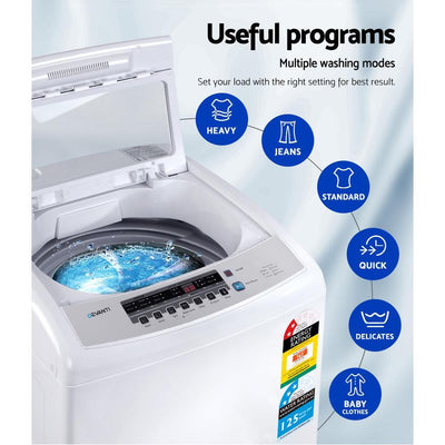 Devanti 10kg Top Load Washing Machine Payday Deals