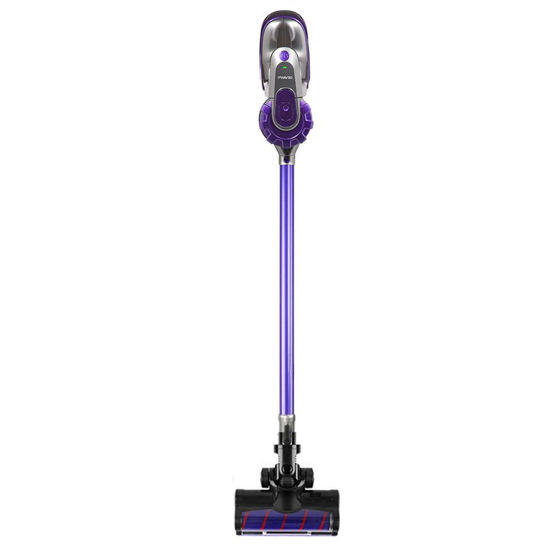 Devanti 150W Stick Handstick Handheld Cordless Vacuum Cleaner 2-Speed with Headlight Purple Payday Deals