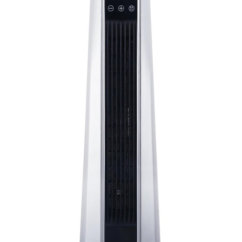 Devanti 2400W Electric Ceramic Tower Heater - Silver