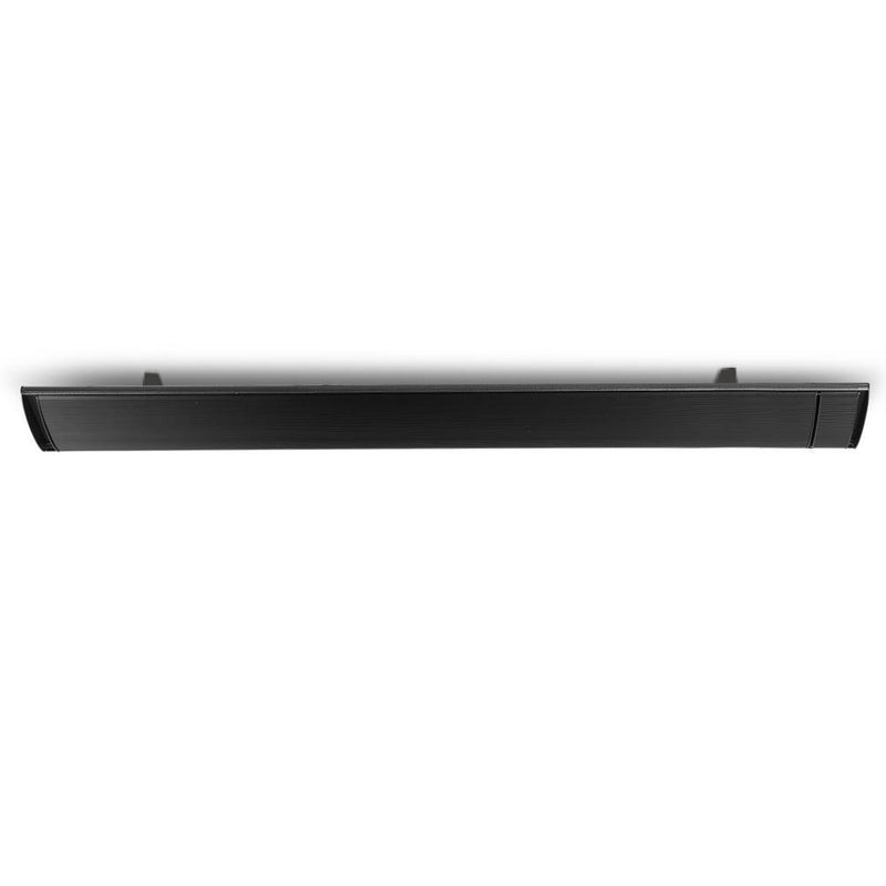 Devanti 2400W Electric Infrared Radiant Strip Heater Panel Heat Bar Black