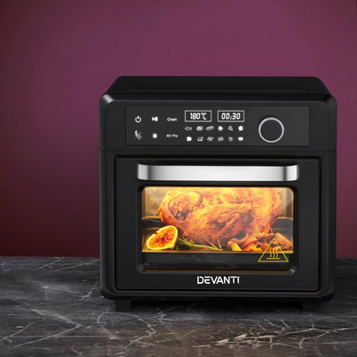 Devanti Air Fryer 20L LCD Fryers Oven Payday Deals