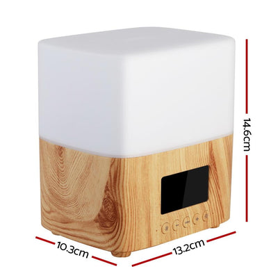 Devanti Aroma Diffuser Aromatherapy Humidifier Essential Oil Clock Payday Deals