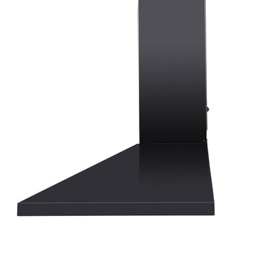 Devanti Pyramid Range Hood Rangehood 600mm 60cm Kitchen Canopy Black Payday Deals