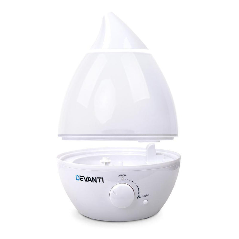 Ultrasonic Cool Mist Air Humidifier - White Payday Deals