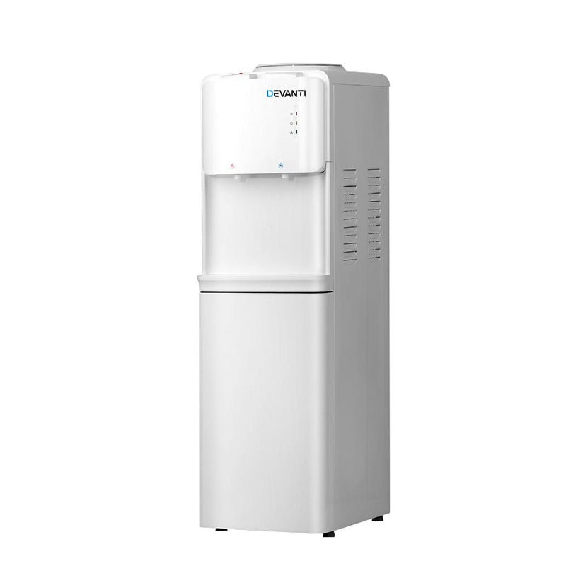 Devanti Water Cooler Dispenser Bottle Filter Purifier Hot Cold Taps Free Standing Office Payday Deals