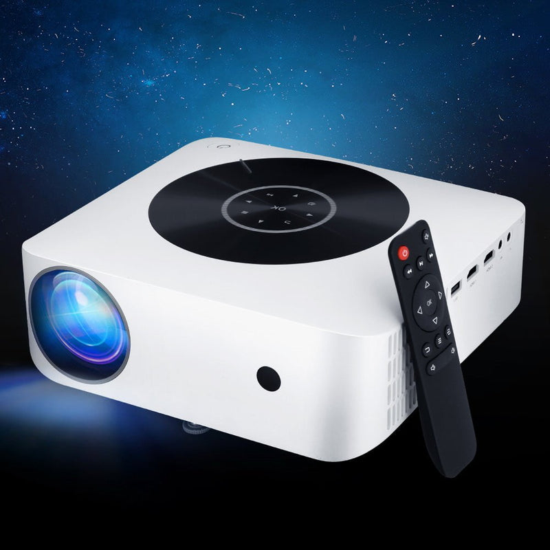 Devanti Wifi Bluetooth Video Projector Touch Screen 1080P Portable Home Cinema Payday Deals