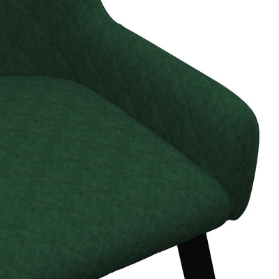 Dining Chairs 2 pcs Green Velvet Payday Deals