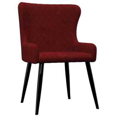 Dining Chairs 2 pcs Red Velvet Payday Deals