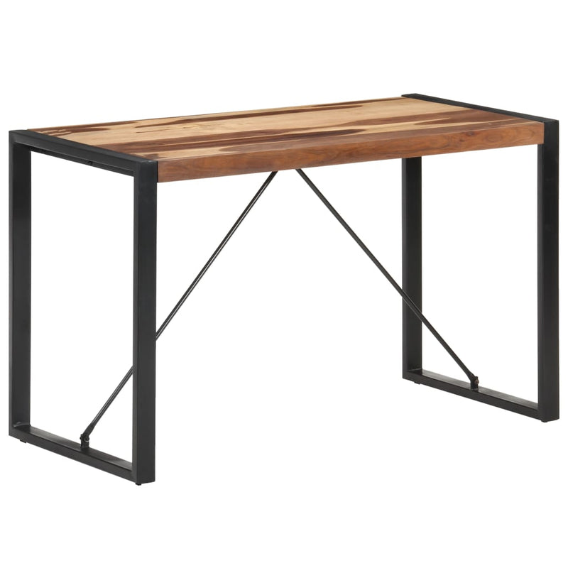 Dining Table 120x60x75 cm Solid Wood with Sheesham Finish Payday Deals