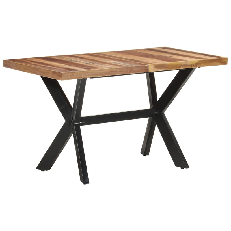 Dining Table 140x70x75 cm Solid Wood with Sheesham Finish Payday Deals
