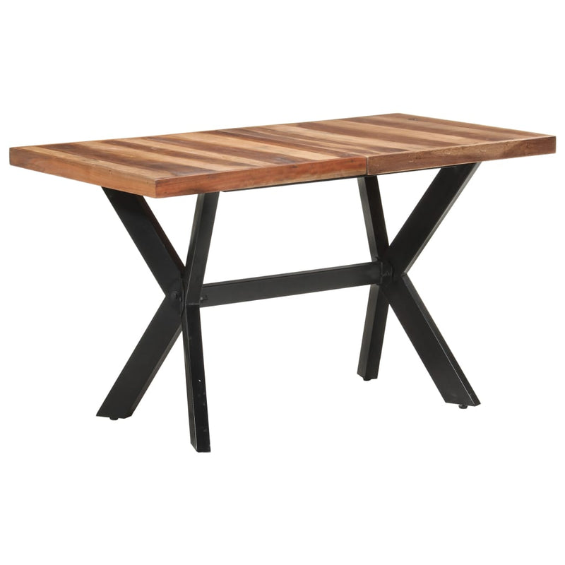 Dining Table 140x70x75 cm Solid Wood with Sheesham Finish Payday Deals