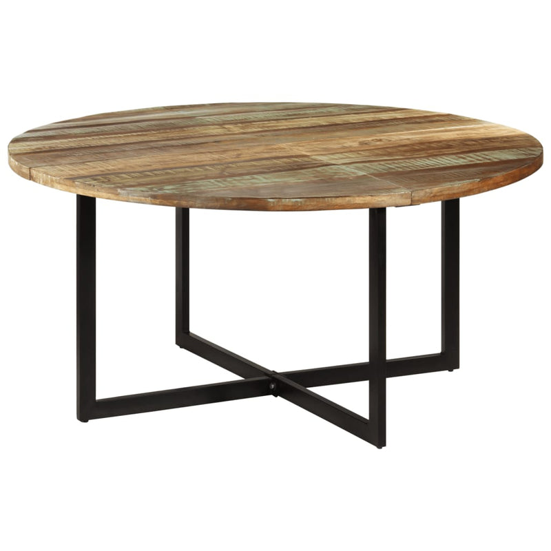 Dining Table 150x75 cm Solid Wood Reclaimed Payday Deals