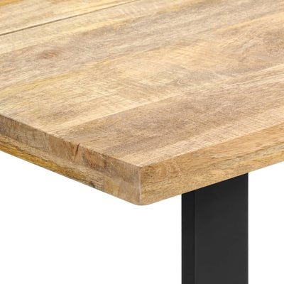 Dining Table 160x80x75 cm Solid Mango Wood Payday Deals