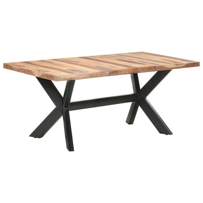 Dining Table 180x90x75 cm Solid Wood with Sheesham Finish Payday Deals