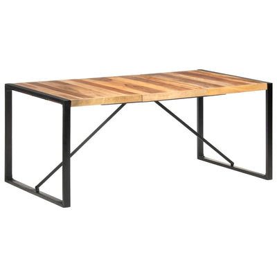 Dining Table 180x90x75 cm Solid Wood with Sheesham Finish Payday Deals