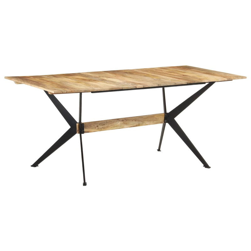 Dining Table 180x90x76 cm Solid Mango Wood Payday Deals