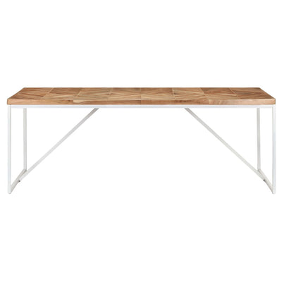 Dining Table 200x90x76 cm Solid Acacia and Mango Wood Payday Deals